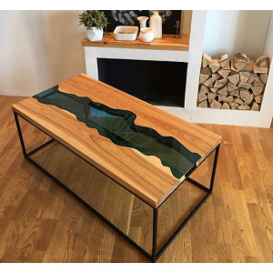 Стол доска со стеклом 