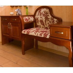 Пуф с тумбой 